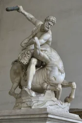 Ercole nella lotta contro il centauro Nesso