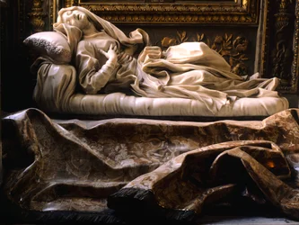Italia, Roma, Chiesa di San Francesco Ripa, Beata Ludovica Albertoni