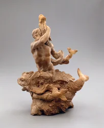 Tritone con un serpente marino, c.1630