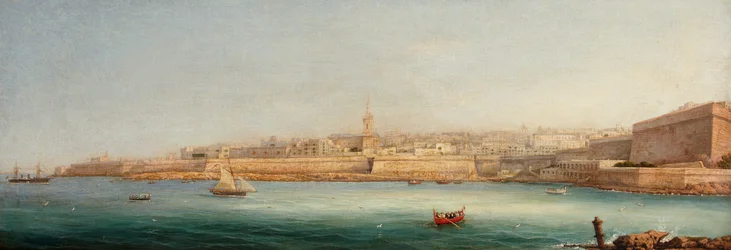 Veduta di Valletta dall