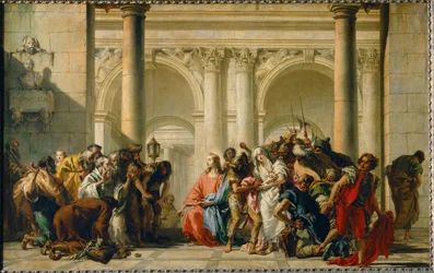 Le Christ et la femme adultere Cristo e l