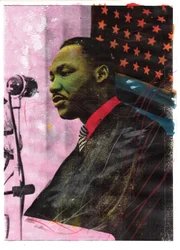 Ritratto di Martin Luther King, 2011 (tecnica mista)