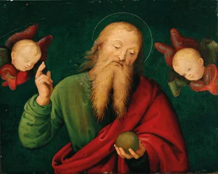 Dio Padre con angeli