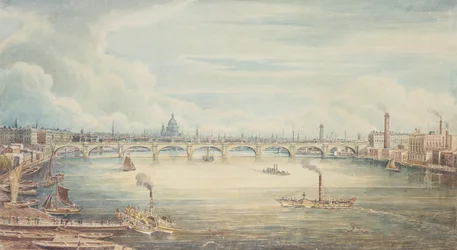 Da Hungerford Pier, 1837