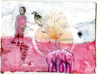 Piccione di Legno e Elefante, 2014