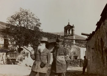 Album "Immagini di Guerra II": soldati italiani in Val Chiusone a Podsenica, 09/1917