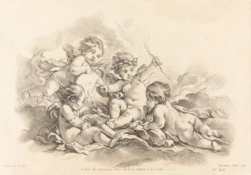 Quattro Cherubini alla Pratica di Tiro