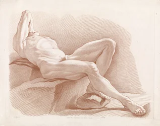 Nudo maschile sdraiato