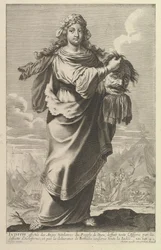 Giuditta, 1647. Creatori: Gilles Rousselet, Abraham Bosse