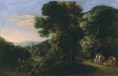 Paesaggio con Venere e Adone