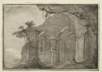 Rovine di un anfiteatro
