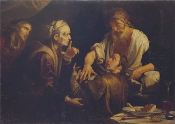 Isacco benedice Giacobbe