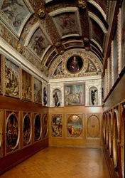 Vista dello Studiolo di Francesco I de