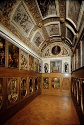 Veduta dello Studiolo di Francesco I de