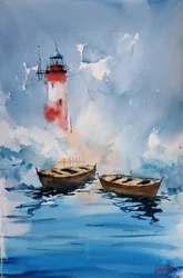 Le tranquille acque del faro