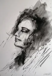 Donna in meditazione