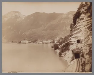 Brunnen sul Lago dei Quattro Cantoni in Svizzera