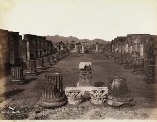 Vista generale della Basilica, lato est, Pompei
