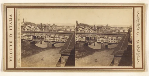 Ponte vechio dagli Uffizi, (Firenze)