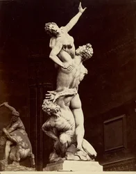 Ratto della Sabine di Giovanni Bologna, Firenze