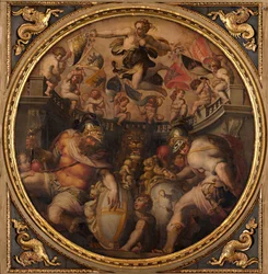 Allegorie dei quartieri di Santo Spirito e Santa Croce, 1563-1565