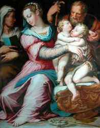 Sacra Famiglia con San Giovanni