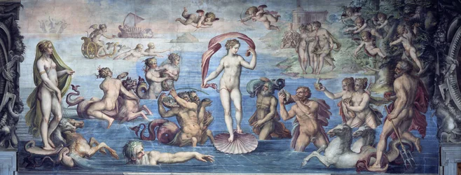 La nascita di Venere, 1556-1557
