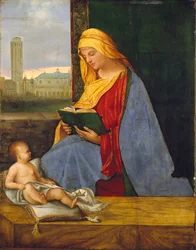 La Vergine e il Bambino con una vista di Venezia, la Madonna Tallard