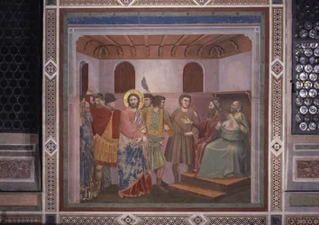 Cristo davanti a Caifa, di Giotto