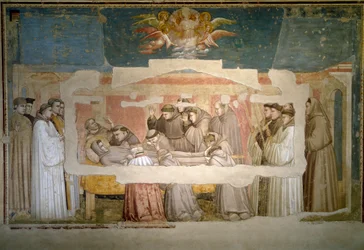 Il funerale di San Francesco d