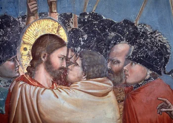 Il bacio di Giuda (dettaglio)