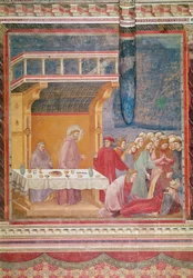 San Francesco predice la morte di un Cavaliere a Celano, c.1297-99