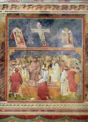 San Girolamo che controlla le stigmate sul corpo di San Francesco, 1296-97