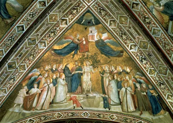 Il matrimonio mistico di San Francesco con la Santa Povertà