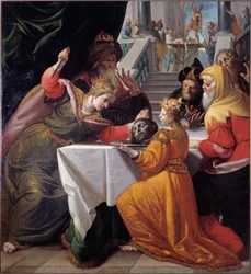 Salomè con la testa di San Giovanni Battista su un piatto d