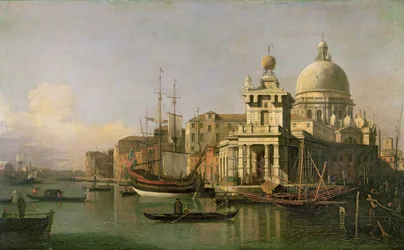 Veduta della Dogana e di Santa Maria della Salute