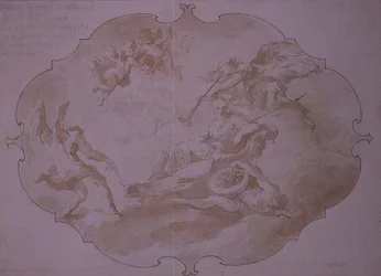 Trionfo della Virtù Militare, c.1750
