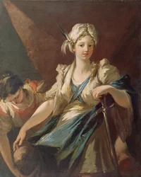Giuditta e la serva con la testa di Oloferne, 1710 ca.