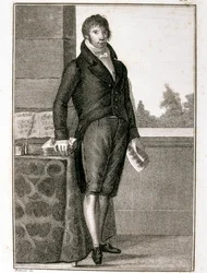 Ritratto di Luigi Cherubini (acquaforte)