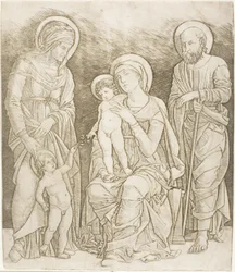 La Sacra Famiglia con il Bambino San Giovanni