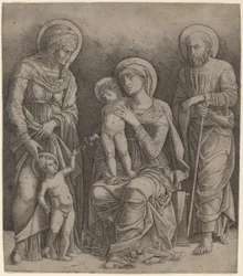Sacra Famiglia con Sant