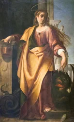 Santa Marta e il drago domato