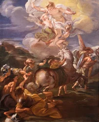 La conversione di San Paolo (olio su tela)