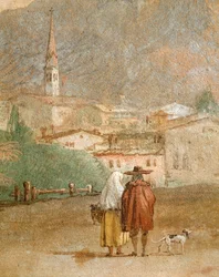 Paesaggio con Cupido