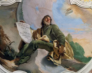 Il profeta Ezechiele, (dettaglio)