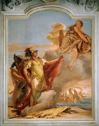 Venere che saluta Enea
