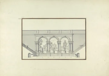 Ricostruzione del Secondo Teatro a Laodicea, c.1750