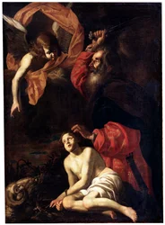 Il sacrificio di Isacco di Abramo, c1615-c1620