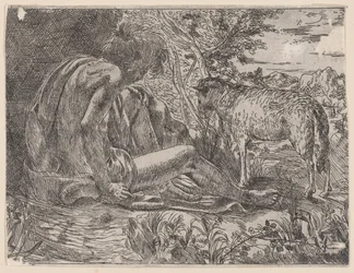 San Giovanni Battista con un agnello