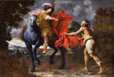 San Martino e il mendicante